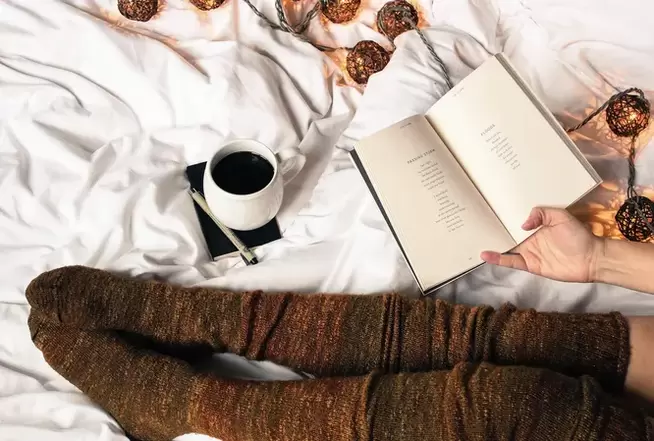 Keep your feet above heart level while resting.